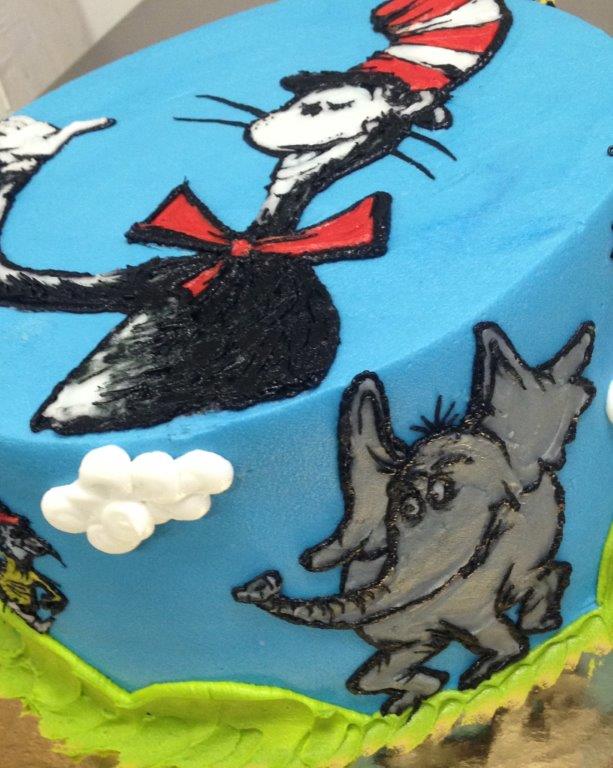 Dr Seuss Cake