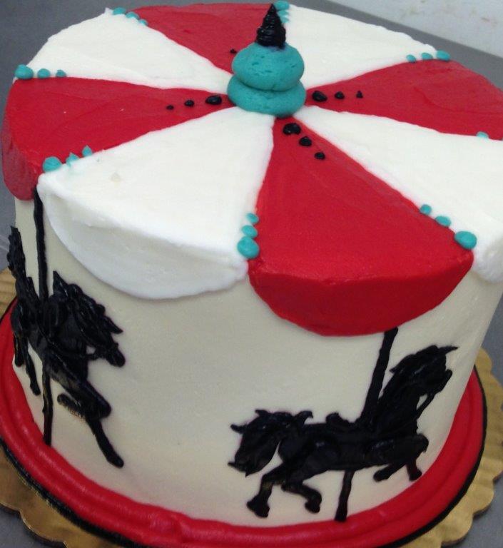 Horse Carousel Cake