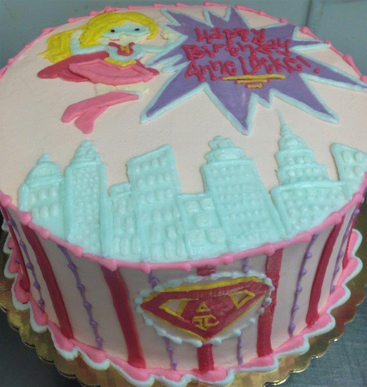 Super Girl Cake